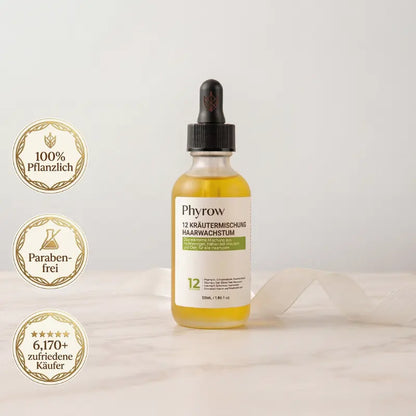 Phyrow 12-in-1 Haarwachstums-Serum | Nächtliche Kopfhautpflege