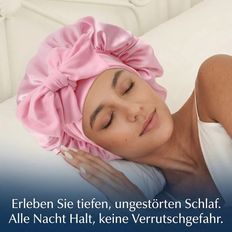 Phyrow Satin-Schlafmütze | Haarschutz für die Nacht